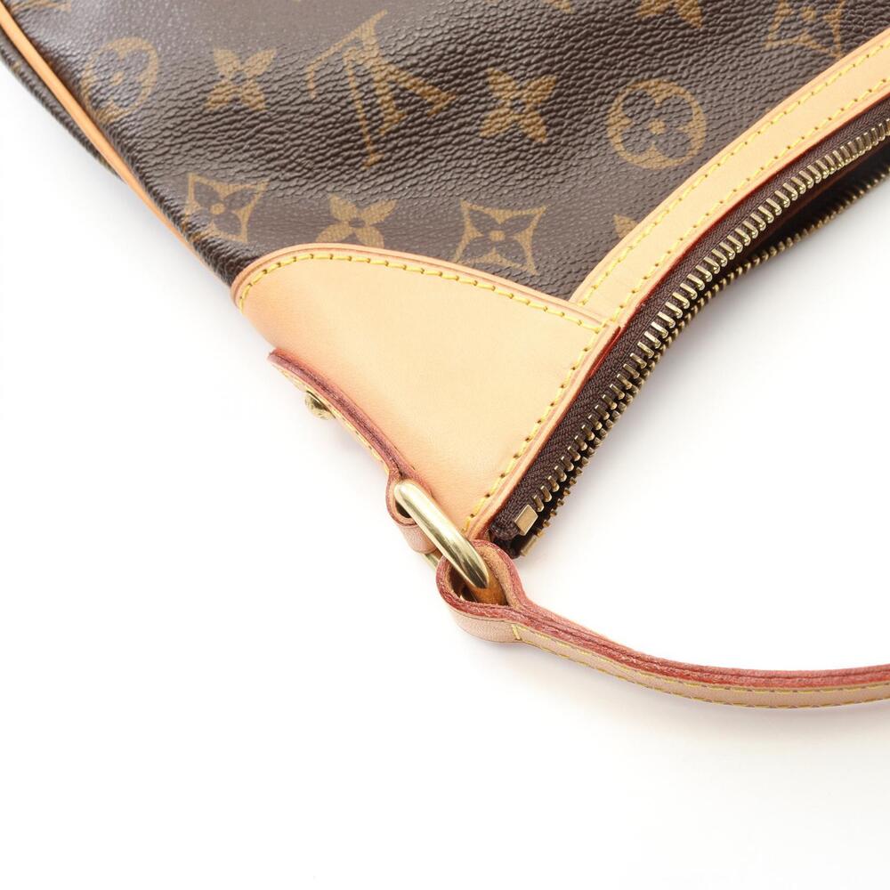 Louis Vuitton Odeon Shoulder Bag Canvas Leather Monogram Brown - Picture 6 of 8